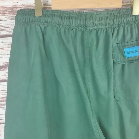 Bamboo Ave Mens XL Green/Teal Boundless Unlined Athletic Shorts #73 - Picture 8 of 12